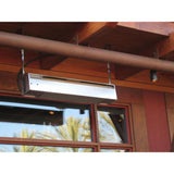Sunpak S34 S TSH Stainless Steel Infrared Gas Heater ceiling mounted