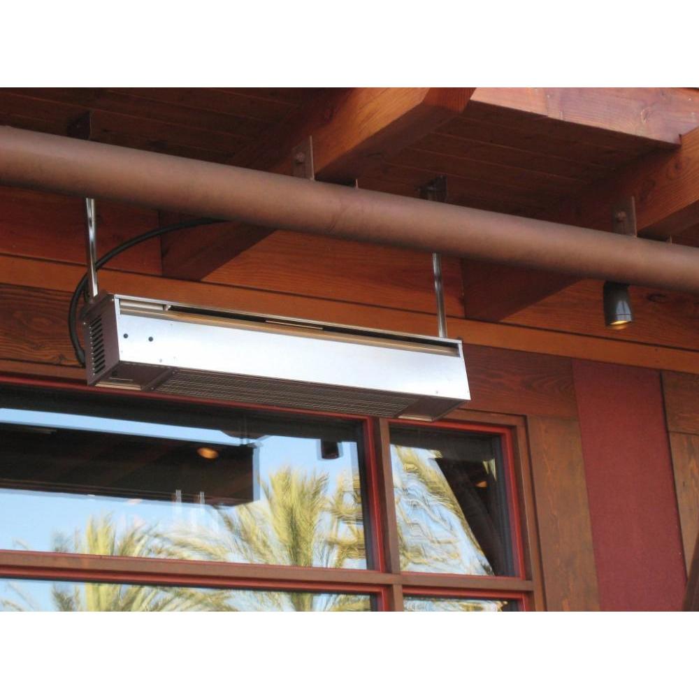 Sunpak S34 S TSH Stainless Steel Infrared Gas Heater ceiling mounted