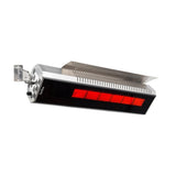 SunStar Glass Marine Grade Stainless Steel Infrared Gas Heater with Heat Shield