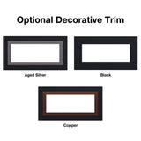 Optional Decorative Face Trim