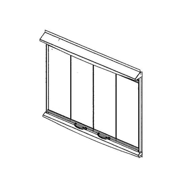 Superior Bi-Fold Door for VRE4300 Gas Fireplace