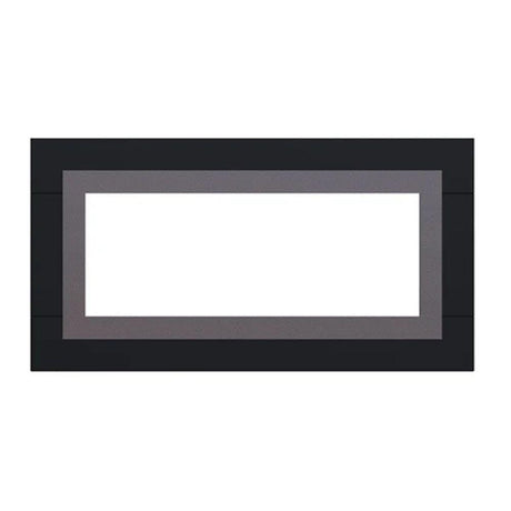 Superior Face Trim Frame in aged Silver