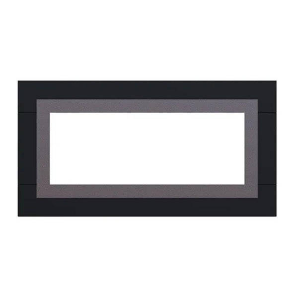 Superior Face Trim Frame in aged Silver