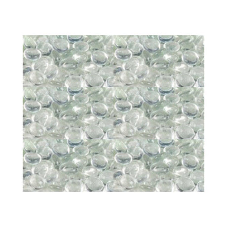 Clear Glass Pebbles