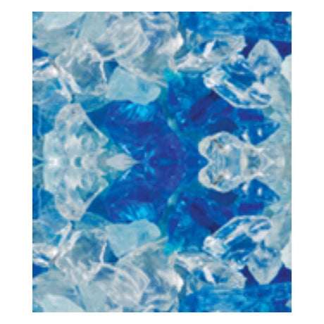 Sapphire Blue Ice Rock