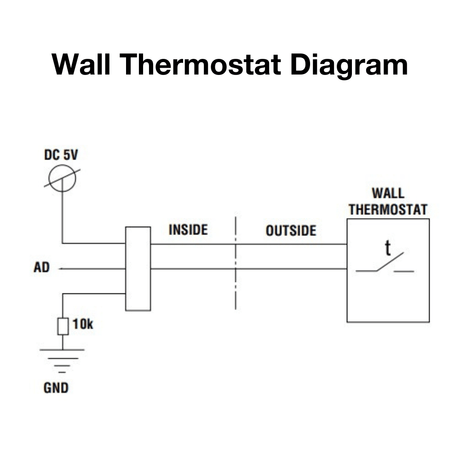 superior wall thermostat diagram