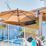 SupremeSchwank Single Stage Gas Patio Heater in a hooters restaurant