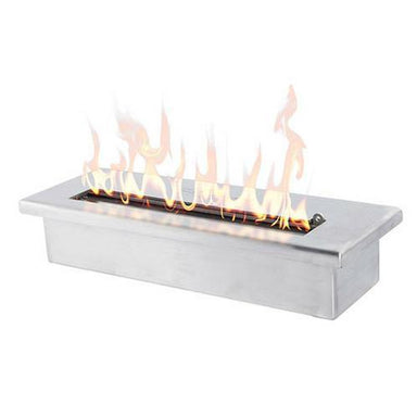 Ethanol Burner - The Bio Flame 16″ UL Listed Ethanol Fireplace Burner, Indoor/Outdoor