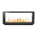 The Bio Flame 60" Smart Firebox DS - See-Thru Ethanol Fireplace in Black