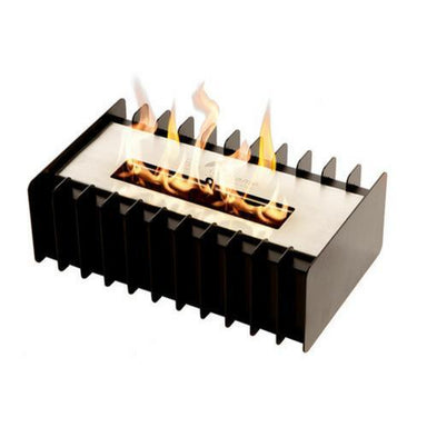 Ethanol Grate - The Bio Flame Fireplace Insert Kit - 13″ UL Listed Ethanol Burner With Grate, Indoor/Outdoor