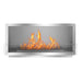 The Bio Flame XL Firebox SS - 53" UL Listed Built-in Ethanol Fireplace