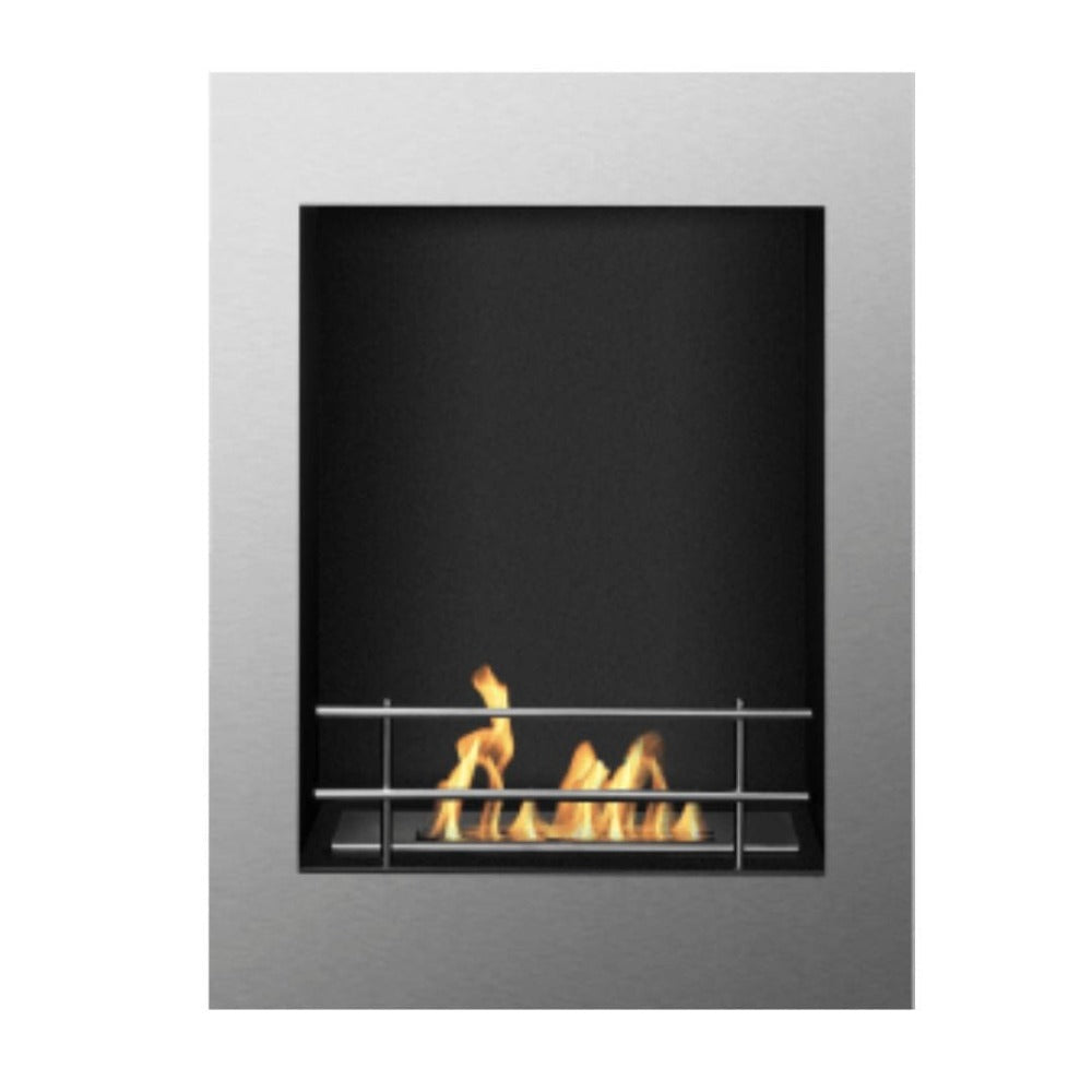 Xelo 19-Inch Built-in Ethanol Fireplace Black