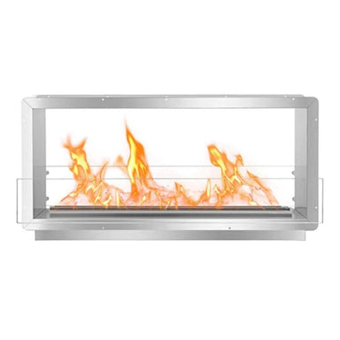 The Bio Flame XL Smart Firebox DS 53-Inch See-Thru Ethanol Fireplace
