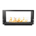The Bio Flame XL Smart Firebox DS 53-Inch See-Thru Ethanol Fireplace Black