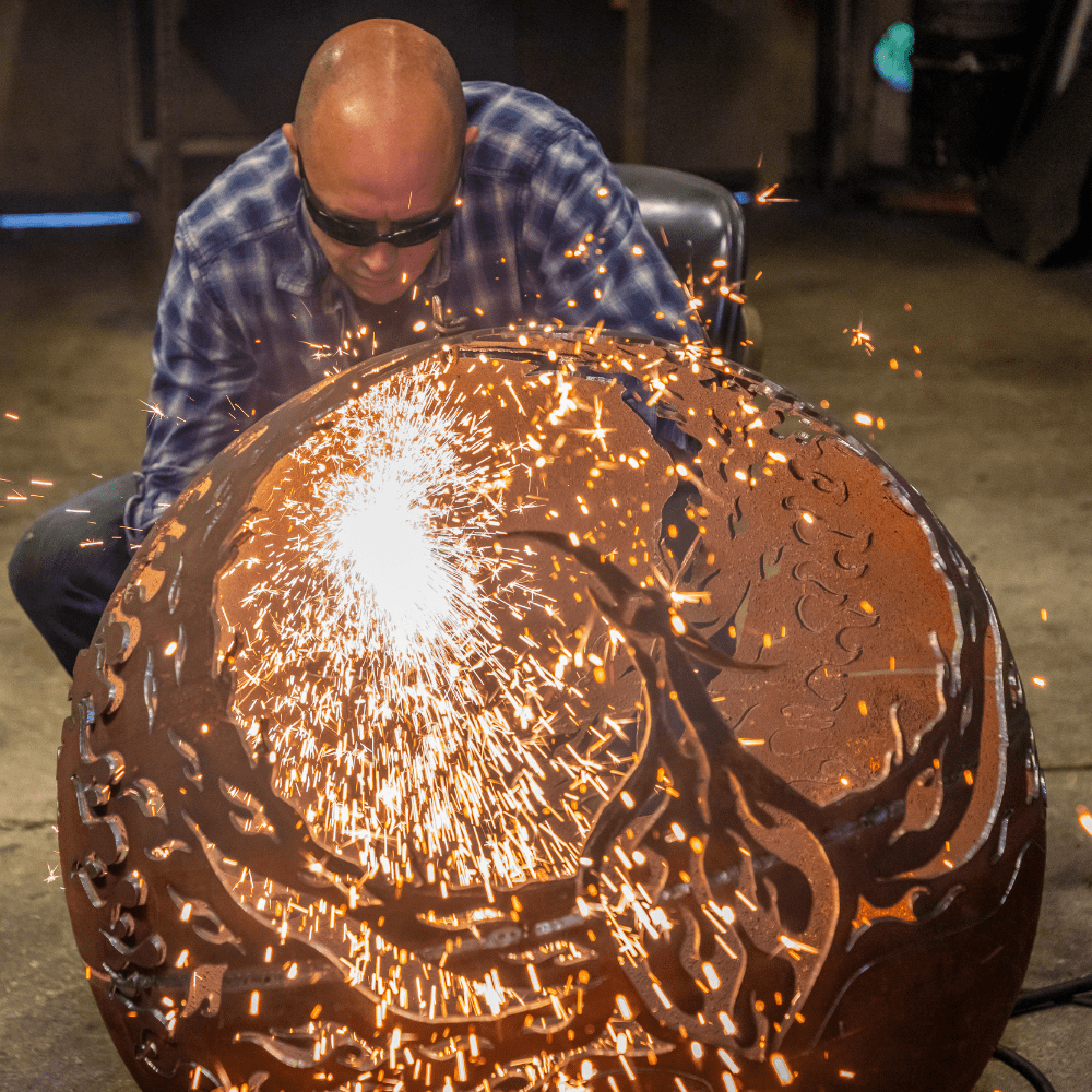 The Fire Pit Gallery Phoenix Rising Handcrafted Fire Pit