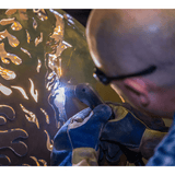 Handcrafting the art on The Fire Pit Gallery Fire Pits