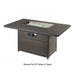 The Outdoor GreatRoom Company Brooks Fire Table in Taupe