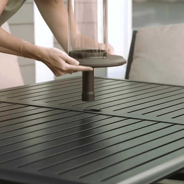 the outdoor greatroom company intrigue tabletop outdoor lantern insert