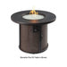 The Outdoor GreatRoom Company Stonefire Fire Table in Brown