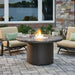 The Outdoor GreatRoom CompanyBeacon Marbleized Chat Height Gas Fire Pit Table