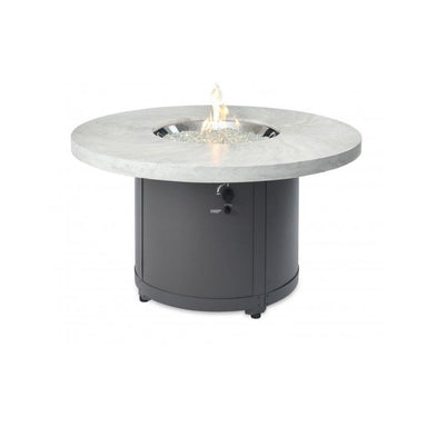 The Outdoor GreatRoom Company Beacon 48-Inch Round Gas Fire Pit Table