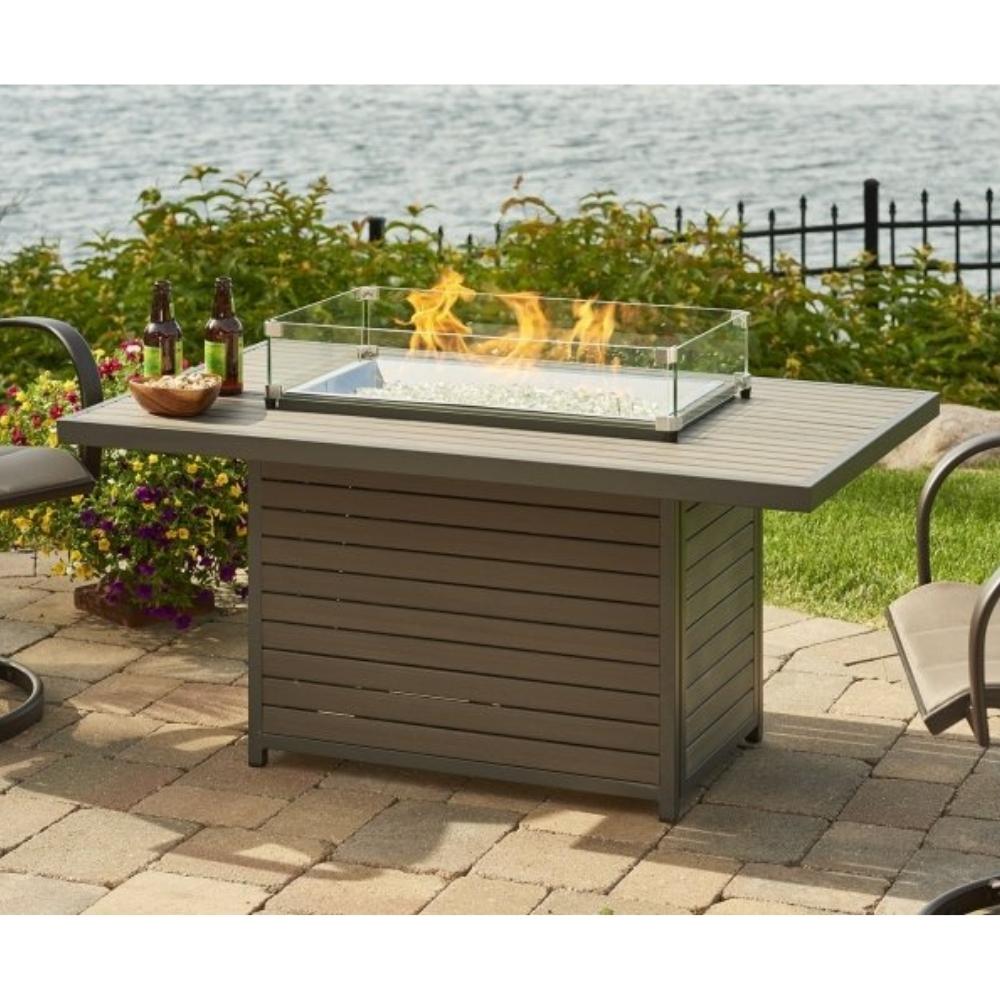 The Outdoor GreatRoom Company Brooks Gas Fire Pit Table - Thumbnail 5