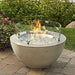 The Outdoor GreatRoom Company Cove 29" Round Gas Fire Bowl with Wind Guard