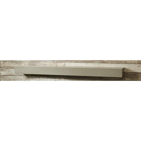 The Outdoor GreatRoom Company Cove Grey Concrete Floating Mantel Shelf