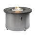 The Outdoor GreatRoom Company Edison 39-inch Round Gas Fire Pit Table - ED-20