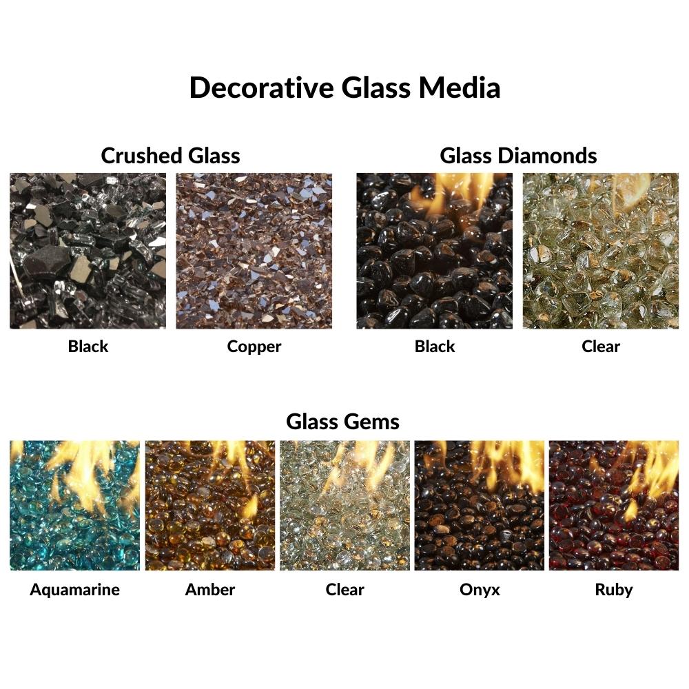 The Outdoor GreatRoom Company Glass Media for Fire Pits