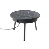 Renegade 32-inch Round Portable Gas Fire Pit Table with matching cover