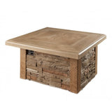The Outdoor GreatRoom Company Sierra 44-inch Square Fire Pit Table with Burner Cover