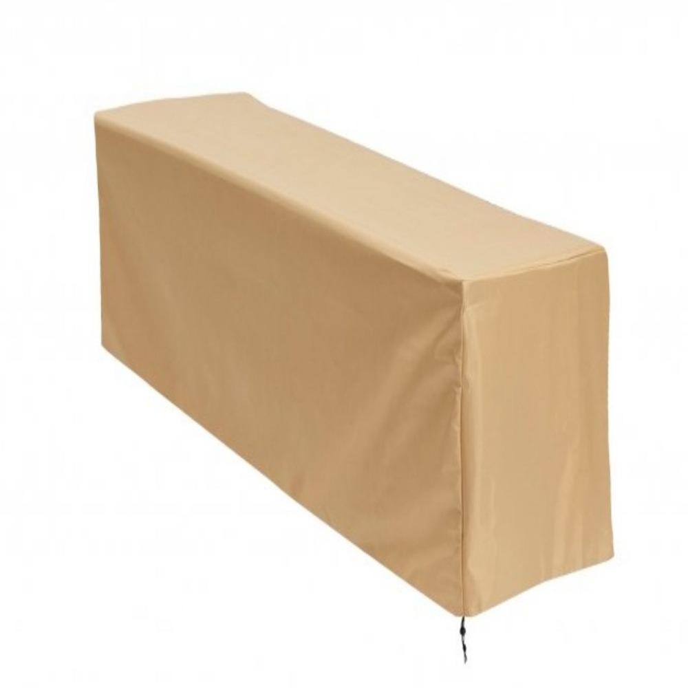 Linear Tan Polyester Ripstop Cover with Drawstring