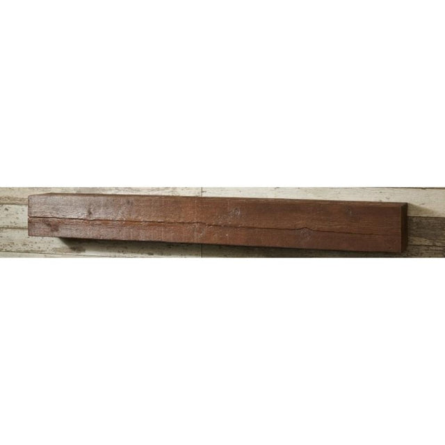 The Outdoor GreatRoom Company Tavern Brown Concrete Floating Mantel Shelf