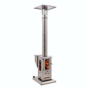 Timber Stoves Big Timber Stainless Steel Pellet Patio Heater - WPPHBTSS1.0