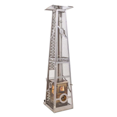 Timber Stoves Lil' Timber Elite Stainless Steel Pellet Patio Heater - WPPHLTESS1.0