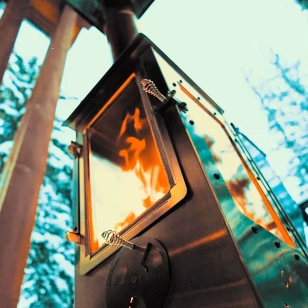 Timber Stoves Lil Timber Pellet Patio Heater at the patio