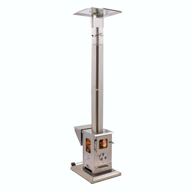 Timber Stoves Lil' Timber Stainless Steel Pellet Patio Heater - WPPHLTSS1.0