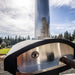Timber Stoves Pizza Hood for Big and 'Lil Pellet Patio Heater