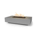 Top Fires Cabo 56-inch Linear GFRC Gas Fire Pit Table in Natural Gray