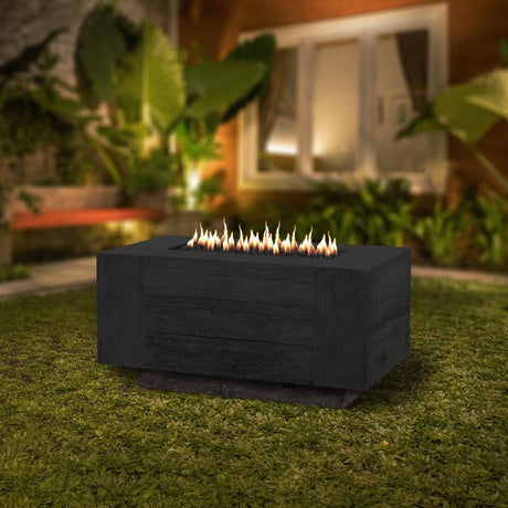 Top Fires Catalina Ebony Fire Pit in Garden