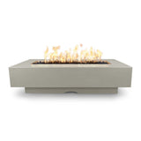Top Fires Del Mar 60-Inch Rectangular GFRC Gas Fire Pit Ash