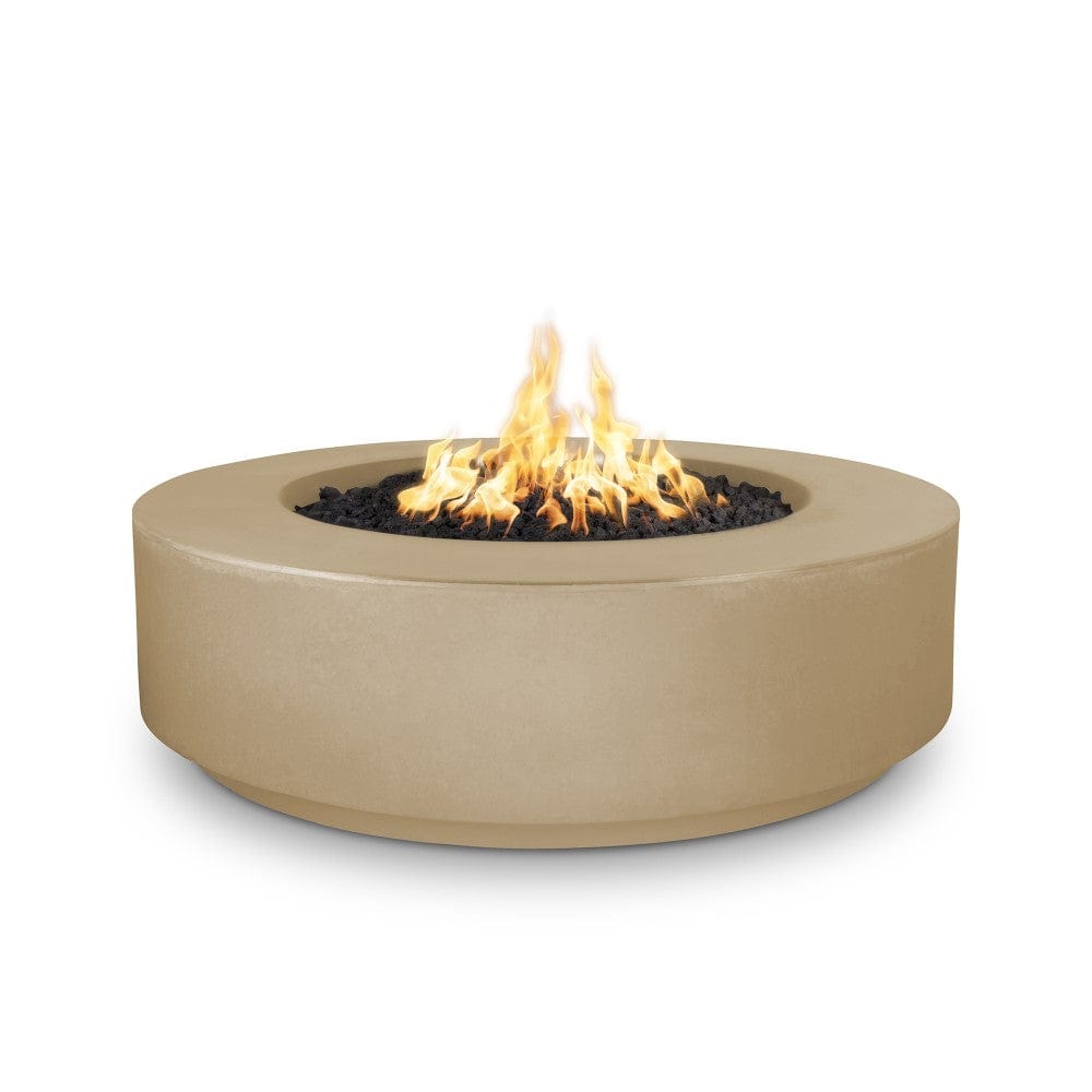 Top Fires 42" Florence GFRC Fire Pit in Brown