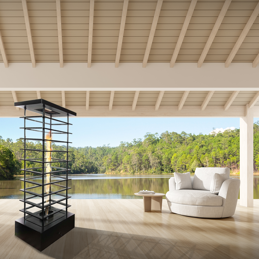 Top Fires High-Rise 72-Inch Tall Fire Tower — Modern Blaze