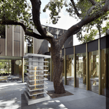 top fires stainless steel high-rise fire tower in outdoor area