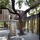 top fires stainless steel high-rise fire tower in outdoor area