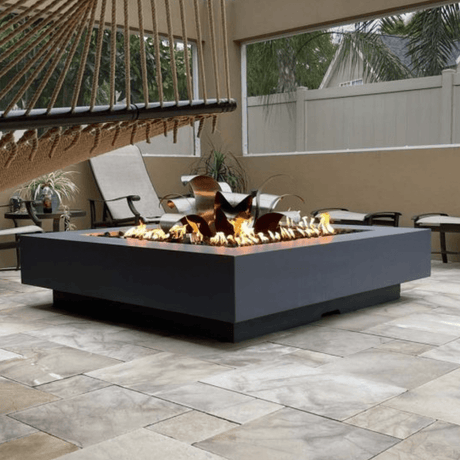 Customized Top Fires Lotus Flower Ornamental Gas Burner on Cabo Fire Pit