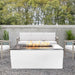 Top Fires Merona White Fire Pit Table in Patio