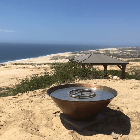 top fires remi fire bowl outdoors