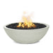 Top Fires Sedona 27-Inch Round Concrete Gas Fire Bowl in Ash